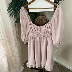 NWT Altar'd State Mauve Mini Dress Mauve (Purple) L